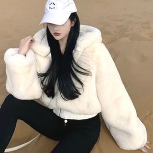 H Brand faux fur coat